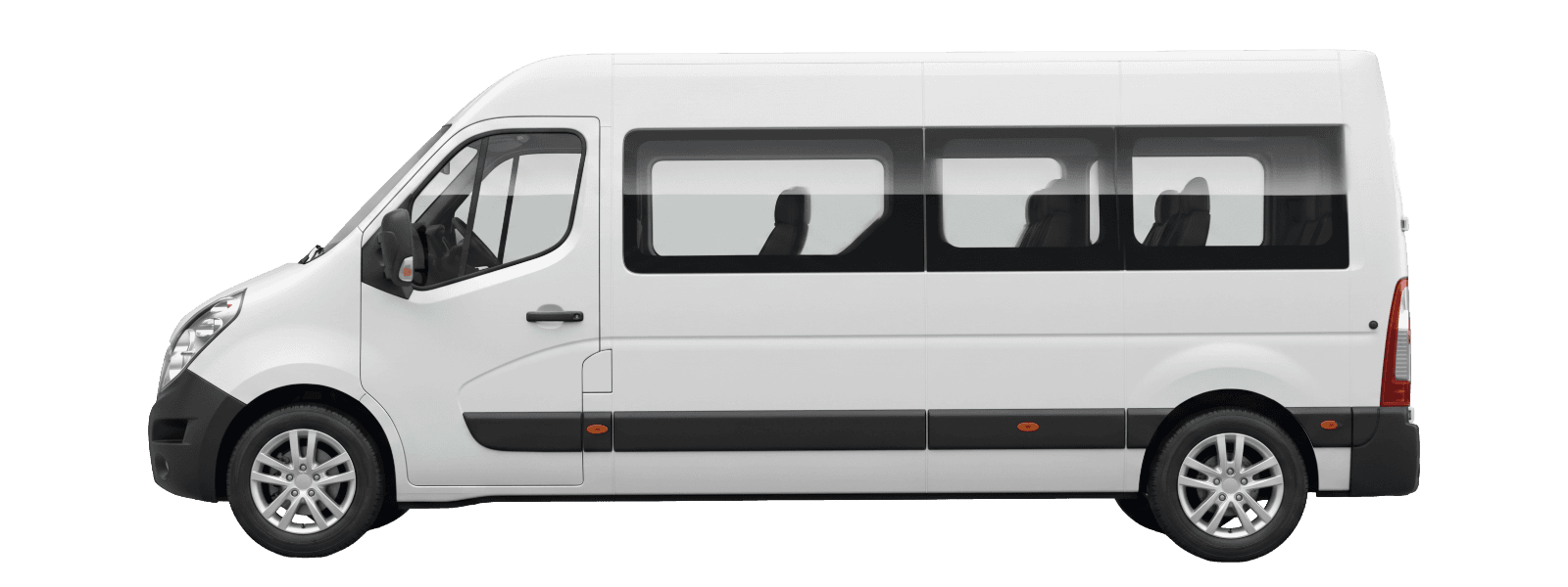 Minivan, capacidad 15 pasajeros